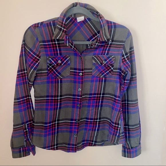 Mossimo Supply Co Plaid Shirt - Picture 6 of 7